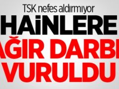 TSK Nefes Aldırmıyor: 5 Hain Daha Öldürüldü