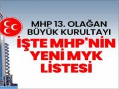 İşte 2021 MHP MYK Tam listesi Yayında..