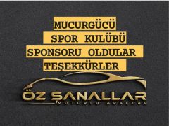 ZEYNAL ŞANAL MUCURGÜCÜ SPOR KULÜBÜ SPONSORU OLDU